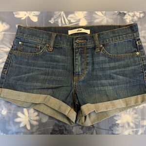 Denim shorts by Else, size waist 26, in a like new condition